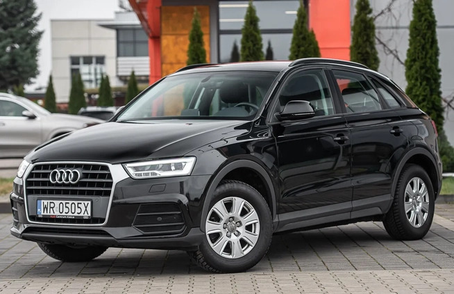 Audi Q3 cena 87500 przebieg: 106000, rok produkcji 2017 z Skoczów małe 436